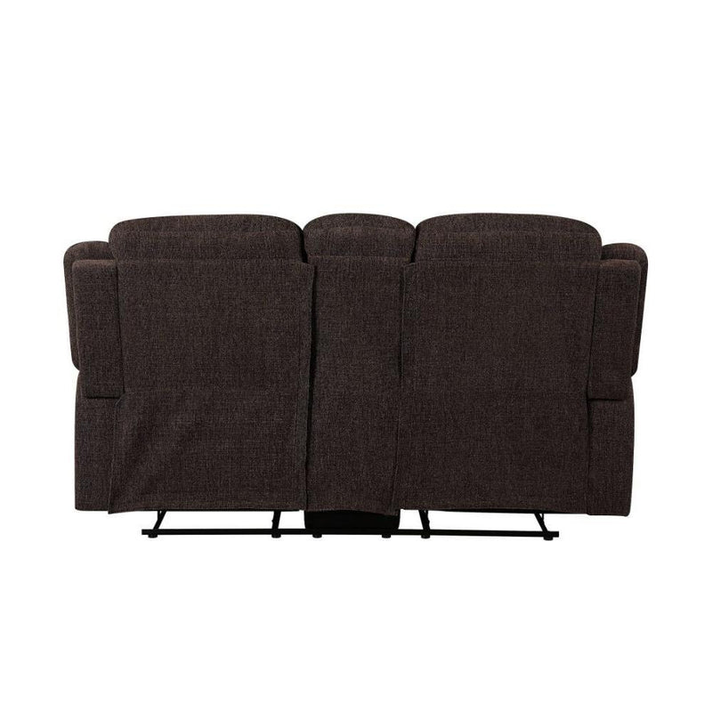Acme Furniture Madden Reclining Fabric Loveseat 55446 IMAGE 5