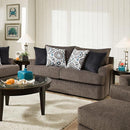 Acme Furniture Firminus Stationary Fabric Loveseat 55791 IMAGE 2