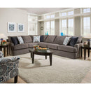 Acme Furniture Firminus Fabric 2 pc Sectional 55795 IMAGE 1