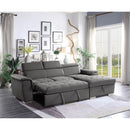 Homelegance Ferriday Stationary Fabric Sleeper Sectional 8228GY* IMAGE 10