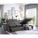 Homelegance Ferriday Stationary Fabric Sleeper Sectional 8228GY* IMAGE 9
