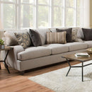 Acme Furniture Cantia Stationary Fabric Sofa 55800 IMAGE 1