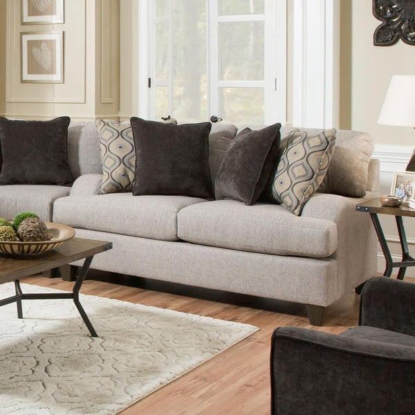 Acme Furniture Cantia Stationary Fabric Loveseat 55801 IMAGE 1