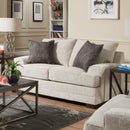 Acme Furniture Avedia Stationary Fabric Loveseat 55806 IMAGE 1