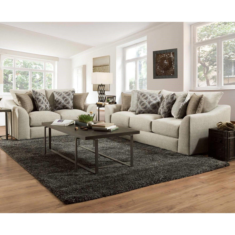 Acme Furniture Petillia Stationary Fabric Sofa 55850 IMAGE 2