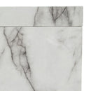 Diamond Sofa Icon Pub Height Dining Table with Faux Marble Top and Pedestal Base ICONBTMA IMAGE 14