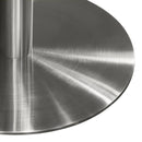 Diamond Sofa Stella Pub Height Dining Table with Faux Marble Top and Pedestal Base STELLABTMASL IMAGE 8