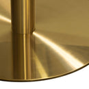 Diamond Sofa Stella Pub Height Dining Table with Faux Marble Top and Pedestal Base STELLABTMAGD IMAGE 6