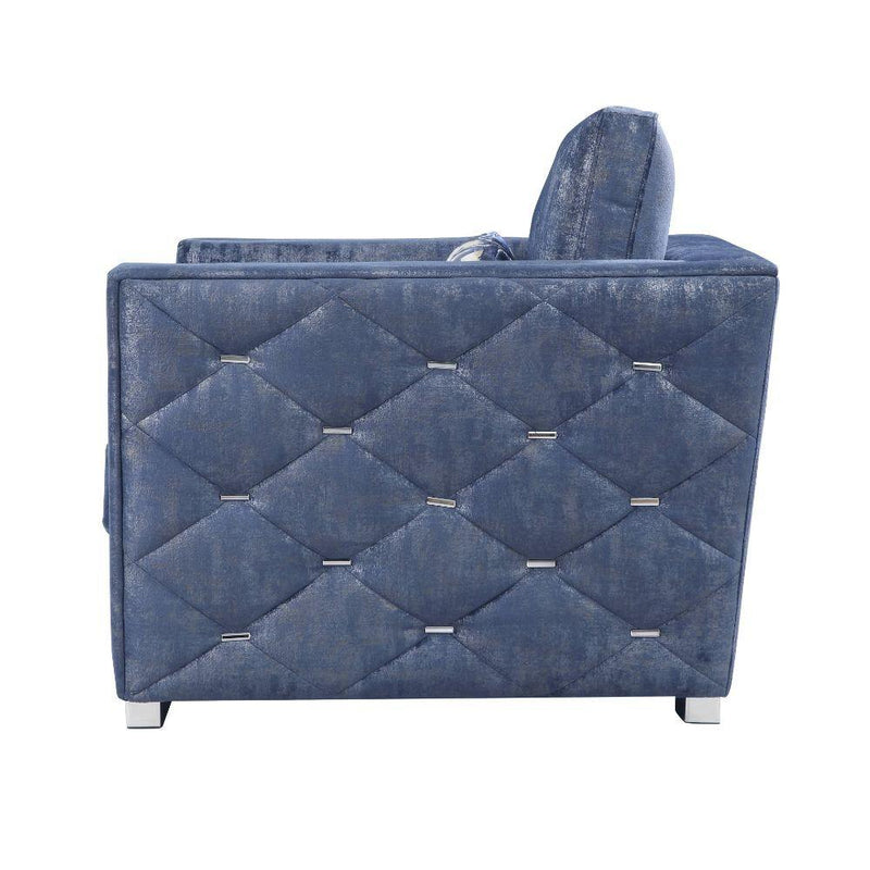 Acme Furniture Emilia Stationary Fabric Sofa 56025 IMAGE 3