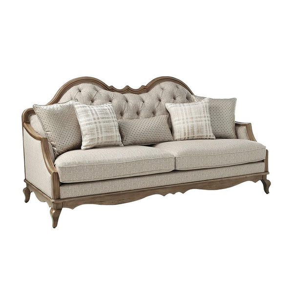 Acme Furniture Chelmsford Stationary Fabric Sofa 56050 IMAGE 1