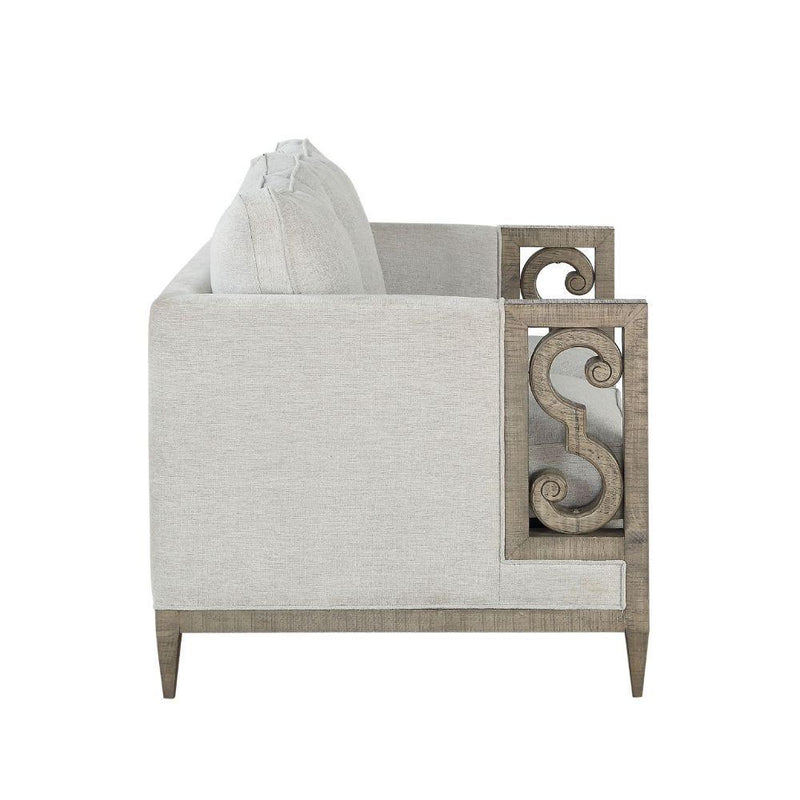 Acme Furniture Artesia Stationary Fabric Loveseat 56091 IMAGE 3