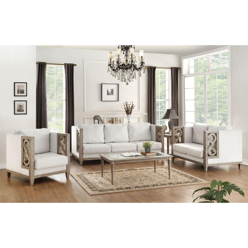 Acme Furniture Artesia Stationary Fabric Chair 56092 IMAGE 2