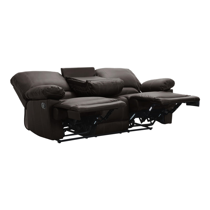 Homelegance Cassville Reclining Leather Look Sofa 8403-3 IMAGE 6