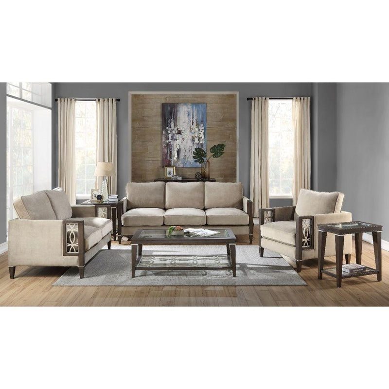 Acme Furniture Peregrine Stationary Fabric Chair 57992 IMAGE 2