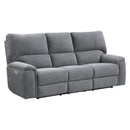 Homelegance Dickinson Power Reclining Fabric Sofa 9413CC-3PWH IMAGE 2
