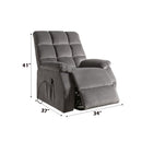 Acme Furniture Ipompea 59263 Recliner with Power Lift & Massage IMAGE 3
