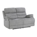 Homelegance Sherbrook Power Reclining Fabric Loveseat 9422FS-2PWH IMAGE 2