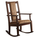 Acme Furniture Butsea Rocking Wood Chair 59378 IMAGE 2