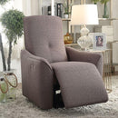 Acme Furniture Agico Power Fabric Recliner 59344 IMAGE 1