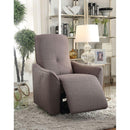 Acme Furniture Agico Power Fabric Recliner 59344 IMAGE 2