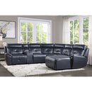 Homelegance Avenue Reclining Leather Match 6 pc Sectional 9469NVB*6LRRC IMAGE 15