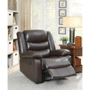 Acme Furniture Fede Leather Match Recliner 59472 IMAGE 2
