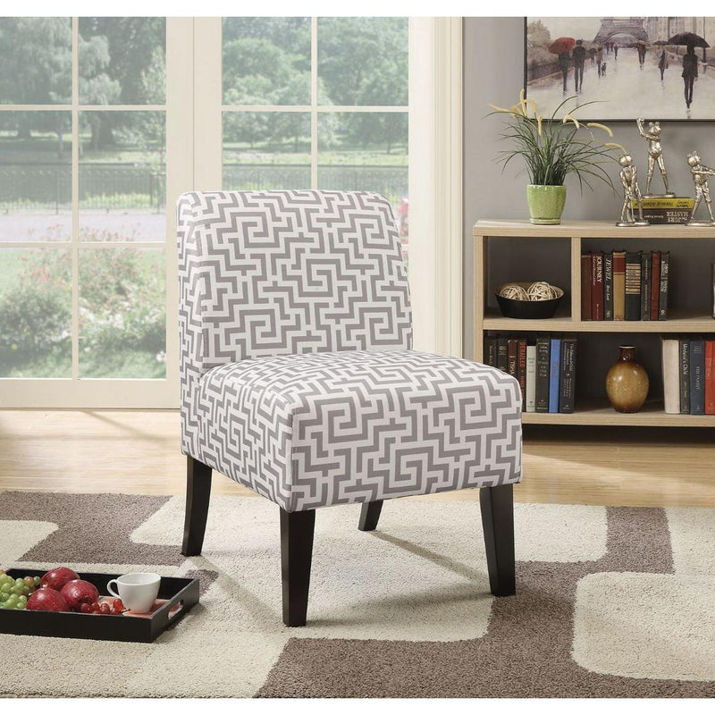 Acme Furniture Ollano Stationary Fabric Accent Chair 59506 IMAGE 2