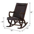 Acme Furniture Triton Rocking Wood Chair 59535 IMAGE 2