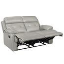 Homelegance Lambent Reclining Leather Loveseat 9529SVE-2 IMAGE 3