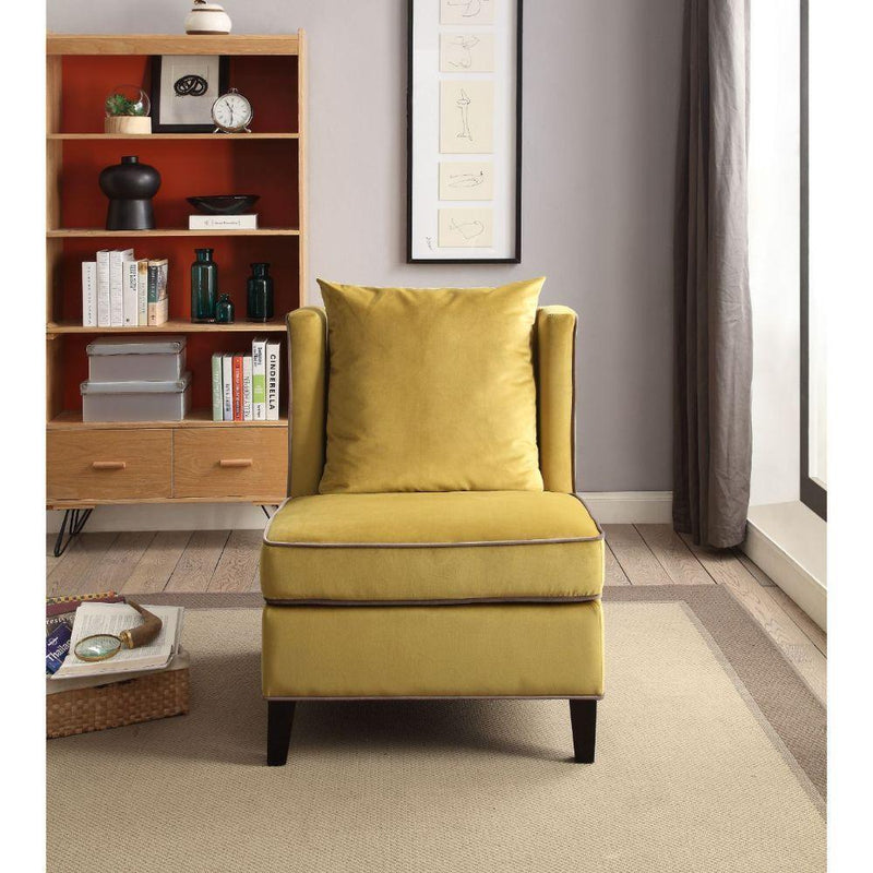 Acme Furniture Ozella Stationary Fabric Accent Chair 59570 IMAGE 2