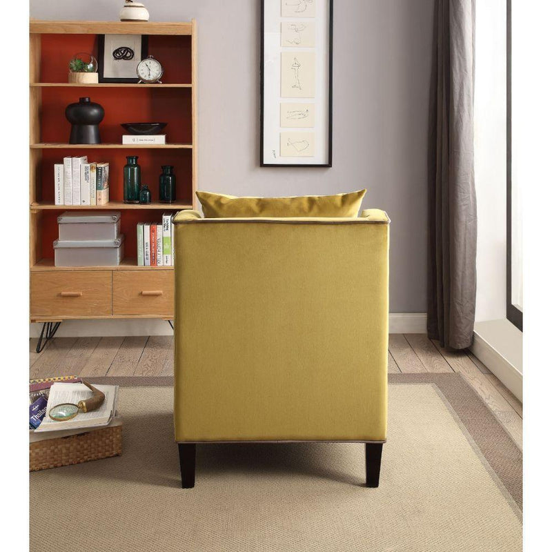 Acme Furniture Ozella Stationary Fabric Accent Chair 59570 IMAGE 5