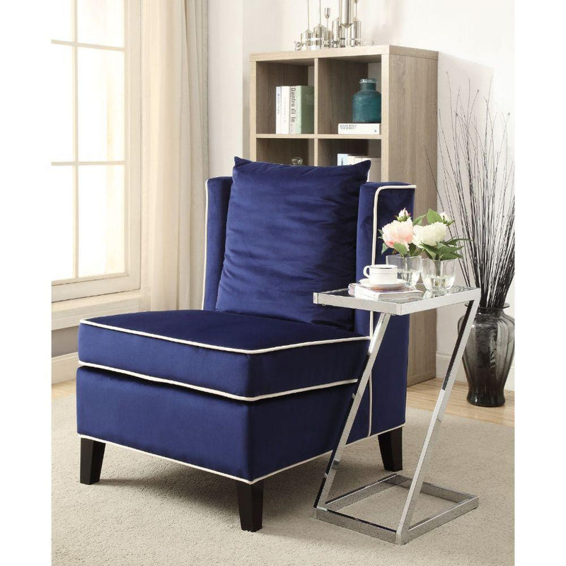 Acme Furniture Ozella Stationary Fabric Accent Chair 59574 IMAGE 3