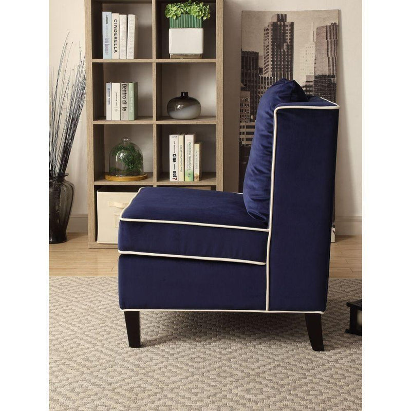Acme Furniture Ozella Stationary Fabric Accent Chair 59574 IMAGE 4