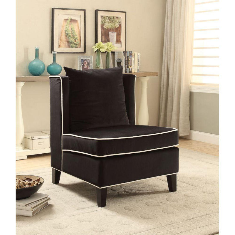 Acme Furniture Ozella Stationary Fabric Accent Chair 59576 IMAGE 2