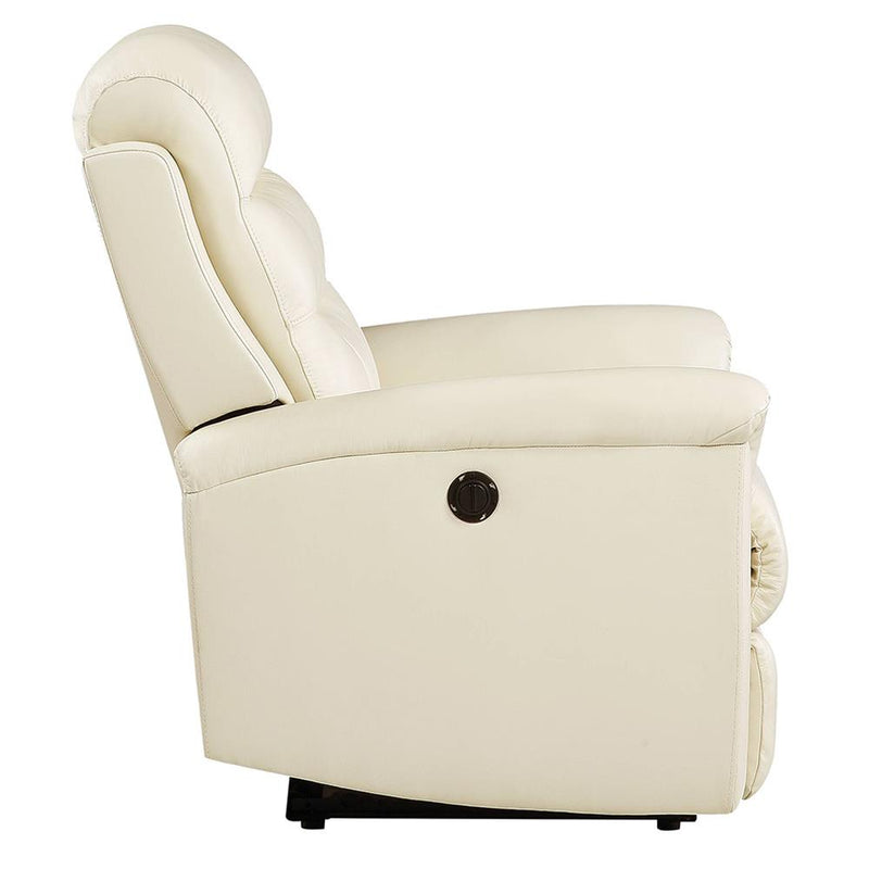 Acme Furniture Ava Power Leather Recliner 59692 IMAGE 4