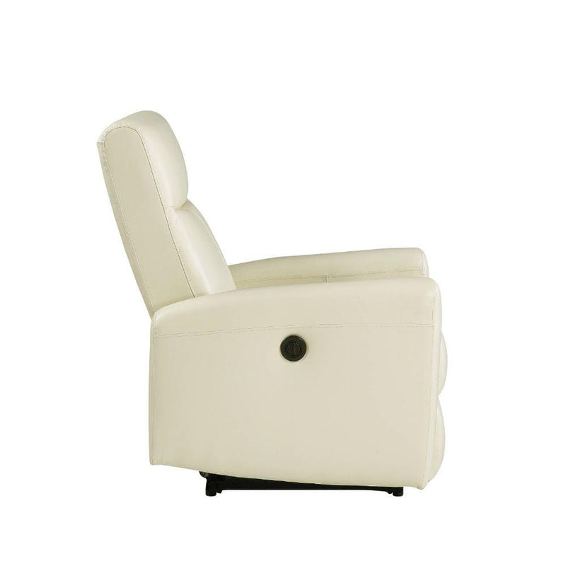 Acme Furniture Blane Power Leather Match Recliner 59772 IMAGE 3