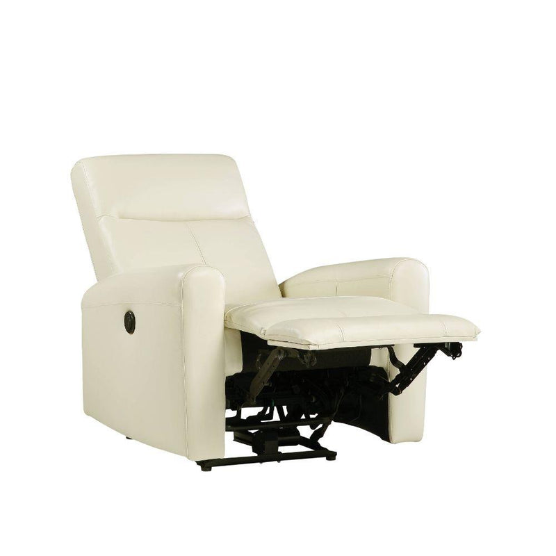 Acme Furniture Blane Power Leather Match Recliner 59772 IMAGE 6