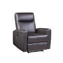 Acme Furniture Blane Power Leather Match Recliner 59773 IMAGE 1