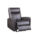 Acme Furniture Blane Power Leather Match Recliner 59773 IMAGE 5