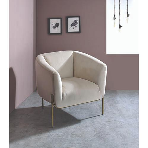 Acme Furniture Carlson Stationary Fabric Accent Chair 59792 IMAGE 1