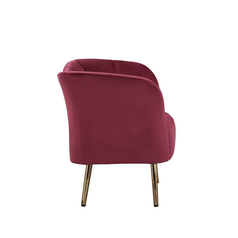 Acme Furniture Reese Stationary Fabric Accent Chair 59795 IMAGE 3