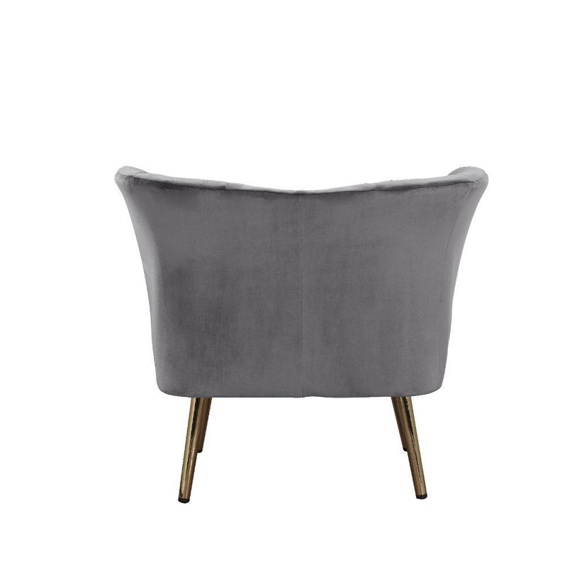 Acme Furniture Reese Stationary Fabric Accent Chair 59797 IMAGE 4