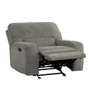 Homelegance Borneo Glider Fabric Recliner 9849MC-1 IMAGE 3
