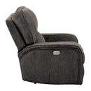 Homelegance Borneo Power Fabric Recliner 9849CH-1PWH IMAGE 4