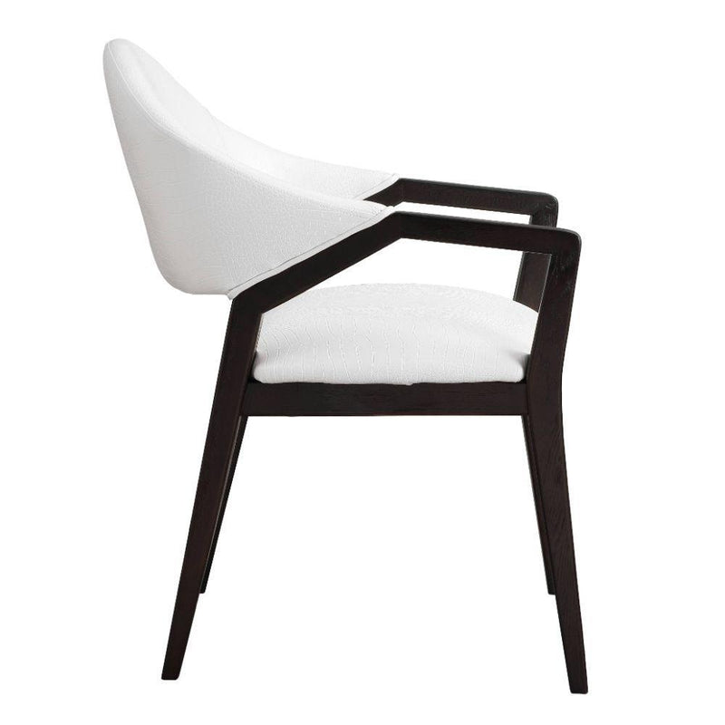 Acme Furniture Aucilla Stationary Polyurethane Accent Chair 59897 IMAGE 3