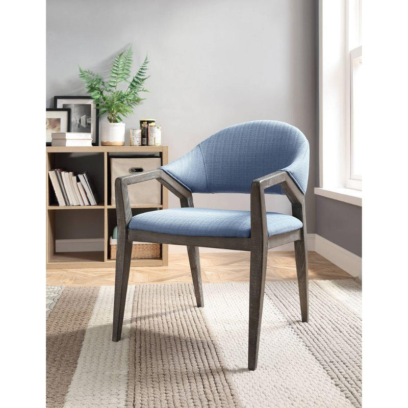 Acme Furniture Aucilla Stationary Fabric Accent Chair 59899 IMAGE 6