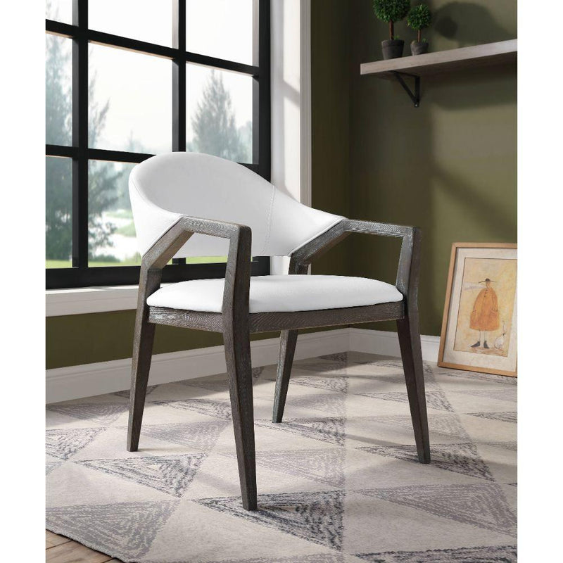 Acme Furniture Aucilla Stationary Polyurethane Accent Chair 59900 IMAGE 6
