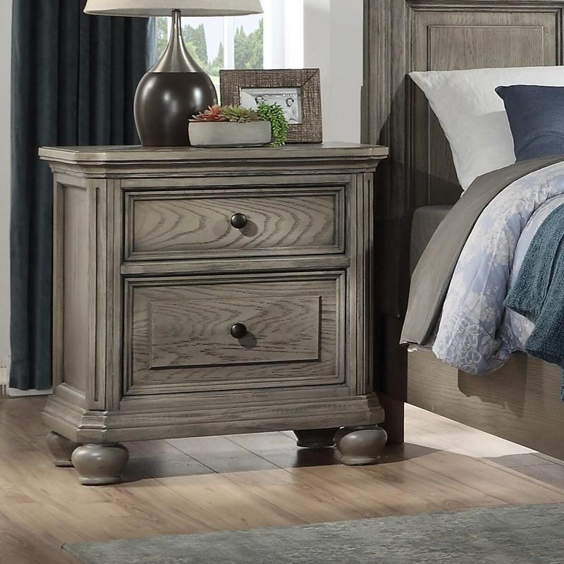 Acme Furniture Kiran 2-Drawer Nightstand 22073 IMAGE 2