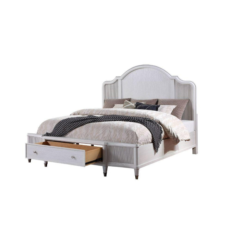 Acme Furniture Celestia King Panel Bed with Storage 22107EK IMAGE 2