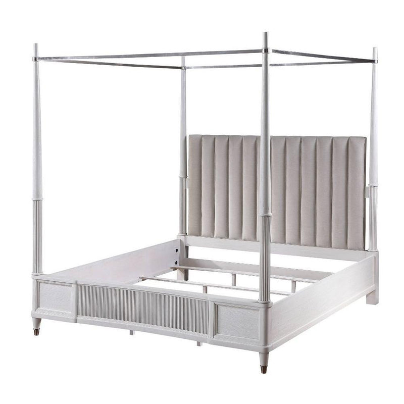 Acme Furniture Celestia Queen Canopy Bed with Storage 22120Q IMAGE 2
